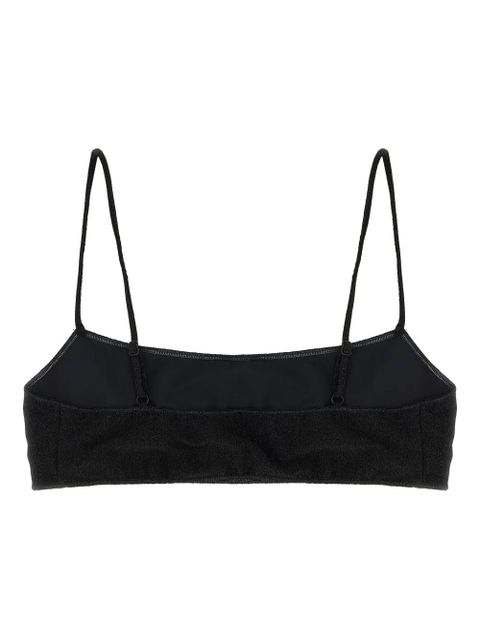 MC2 Saint Barth bandeau-style bikini top - Black