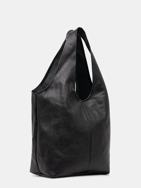 Answear.LAB torebka skórzana kolor czarny - zdjęcie produktu nr 2