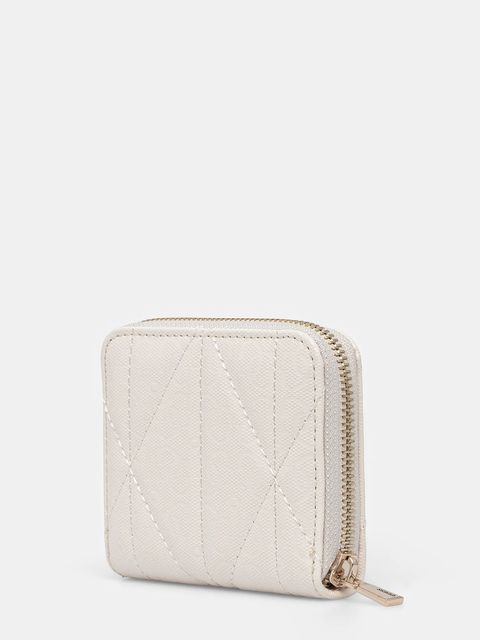 Guess portfel ALDINA damski kolor beżowy SWGG96 63137 - zdjęcie produktu nr 2