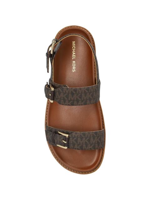 Michael Kors Nia flat sandals - Brown