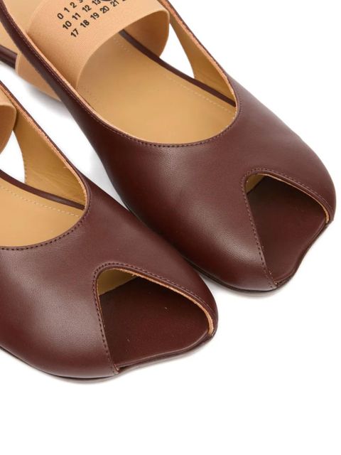 MM6 Maison Margiela open-toe sandals - Brown - zdjęcie produktu nr 2