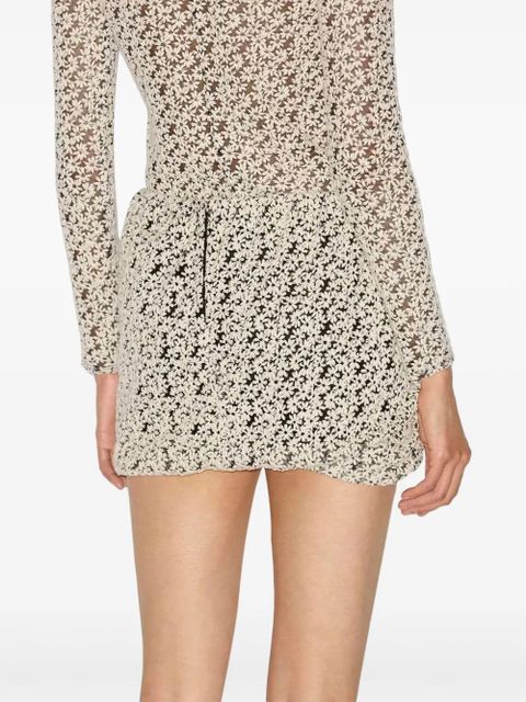 ISABEL MARANT Stacya mini skirt - Neutrals - zdjęcie produktu nr 2
