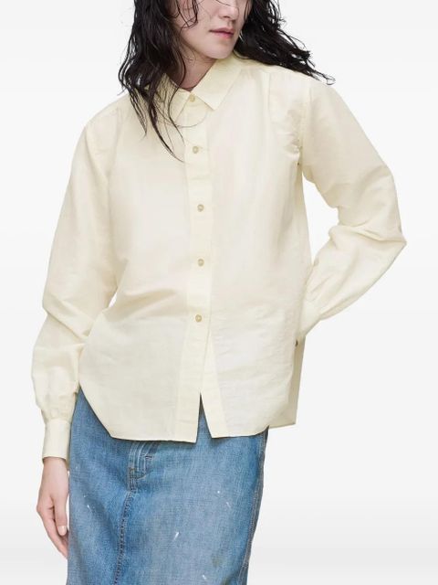 Maison Margiela belted long-sleeve shirt - Neutrals - zdjęcie produktu nr 2