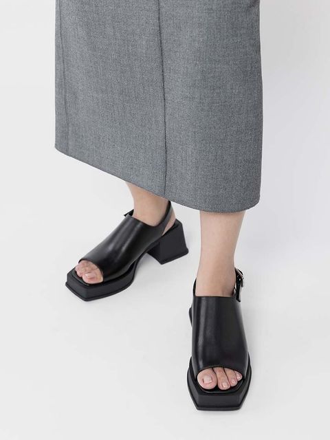 Vagabond Shoemakers sandały skórzane HENNIE kolor czarny 5537.101.20