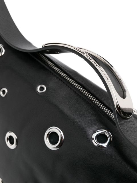 ISABEL MARANT Leyden leather shoulder bag - Black