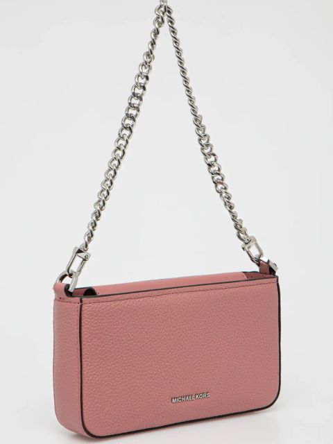 MICHAEL Michael Kors torebka skórzana kolor różowy 32S5SYTU1L