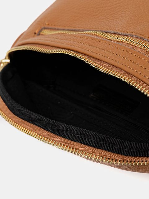 Answear.LAB nerka skórzana kolor brązowy