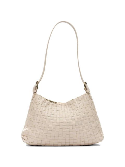 DRAGON DIFFUSION Salvage woven leather shoulder bag - Neutrals - zdjęcie produktu nr 1