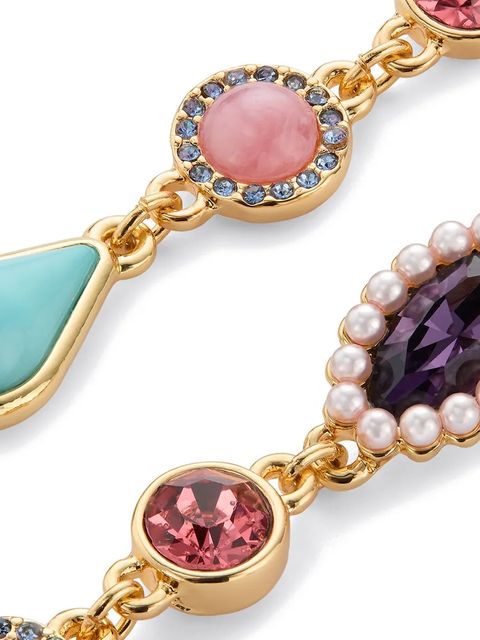 Kurt Geiger London kolczyki damskie metalowe z cyrkonią - zdjęcie produktu nr 1