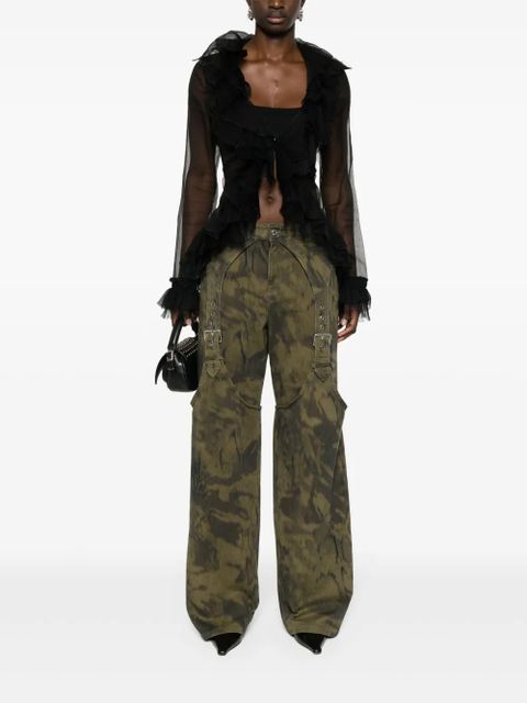 Blumarine low-rise boyfriend jeans - Green - zdjęcie produktu nr 2