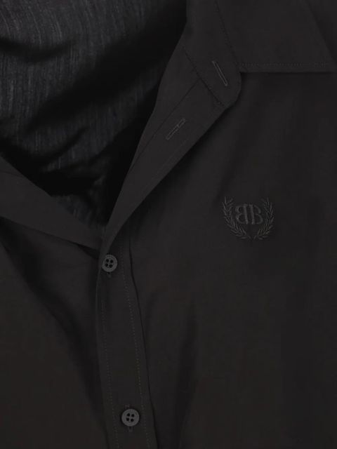 Balenciaga buttoned collared top - Black - zdjęcie produktu nr 2