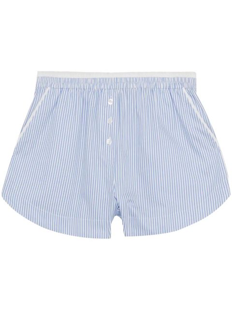 Simkhai Sarah cotton shorts - Blue - zdjęcie produktu nr 1
