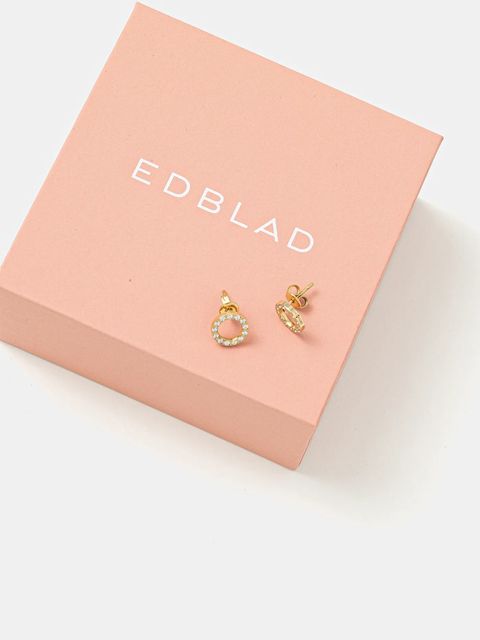 EDBLAD kolczyki pozłacane Glow 106513