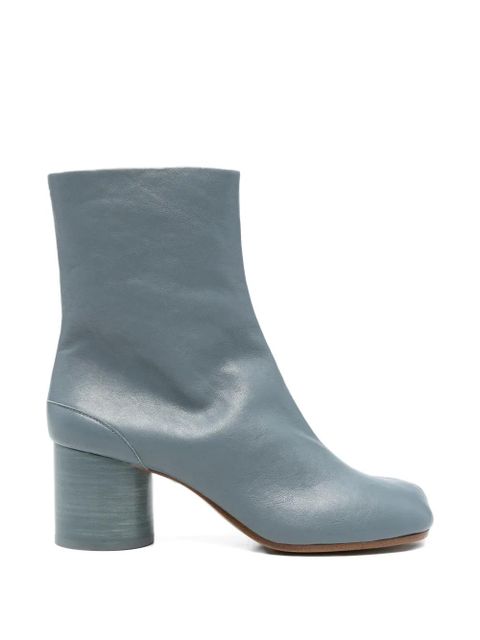 Maison Margiela Tabi leather ankle boots - Blue - zdjęcie produktu nr 1