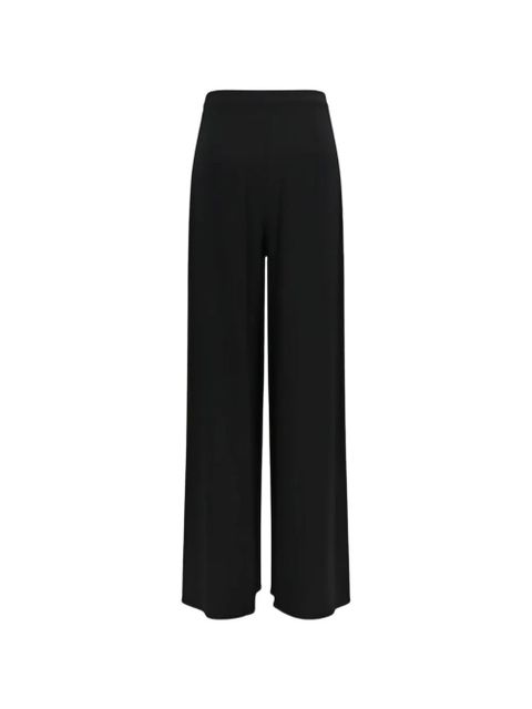 Max Mara pleated jersey palazzo pants - Black - zdjęcie produktu nr 2