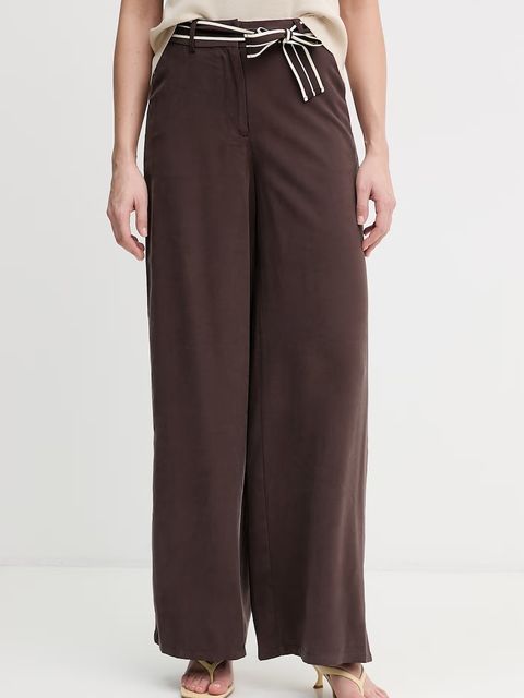 United Colors of Benetton spodnie damskie z wiskozą - zdjęcie produktu nr 2