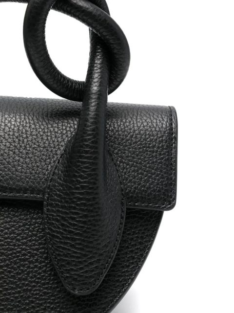 Yuzefi Pretzel tote bag - Black