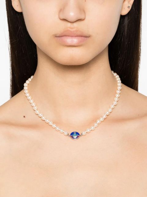 Vivienne Westwood Orb-embellishment necklace - Neutrals - zdjęcie produktu nr 2