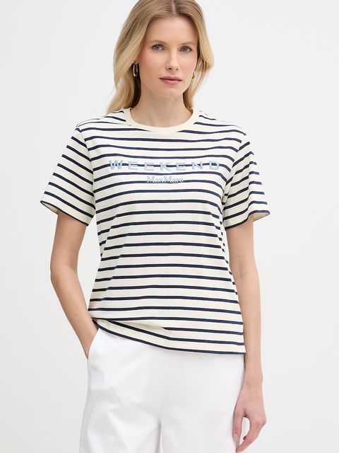 Weekend Max Mara t-shirt bawełniany BORA - zdjęcie produktu nr 1