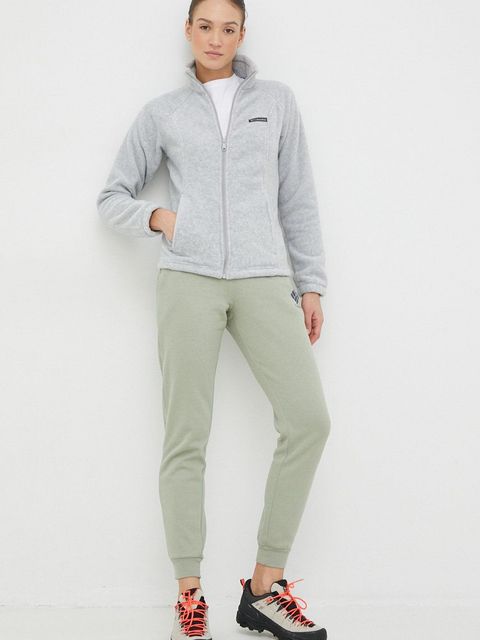 Columbia bluza sportowa Benton Springs kolor szary gładka 1372111