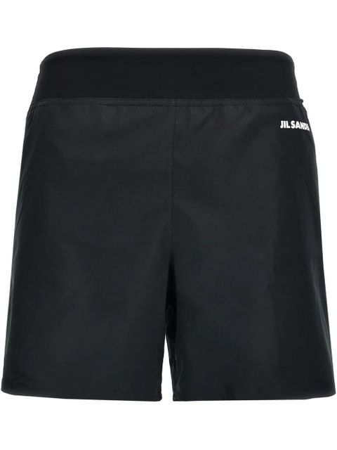 JIL SANDER+ logo-detail shorts - Black - zdjęcie produktu nr 1