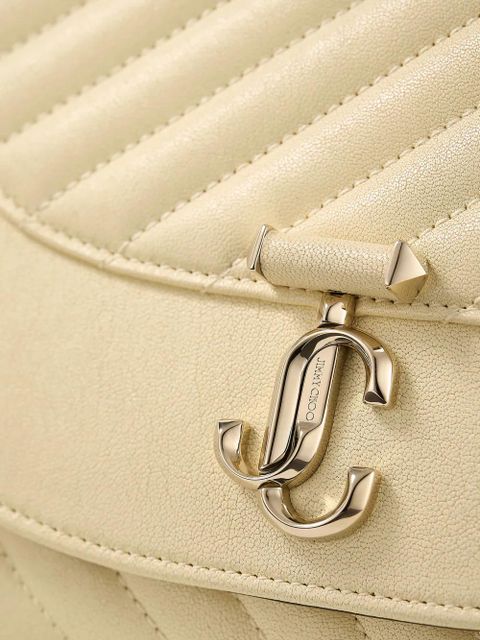 Jimmy Choo Curve clutch bag - Yellow - zdjęcie produktu nr 2