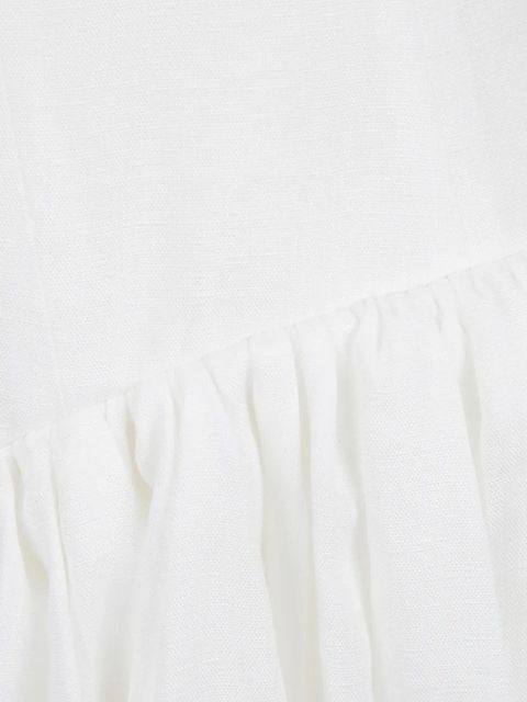 Gabriela Hearst Gabriela ruffled midi dress - White