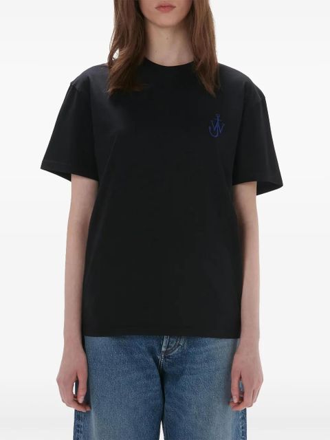JW Anderson graphic-print organic cotton T-shirt - Black