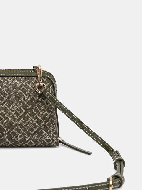 Tommy Hilfiger torebka kolor zielony AW0AW17712