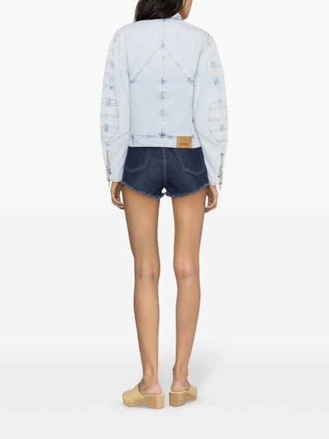 ISABEL MARANT Chady padded denim jacket - Blue