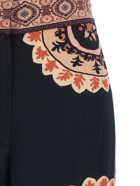 Ba&Sh Valla printed trousers - Black