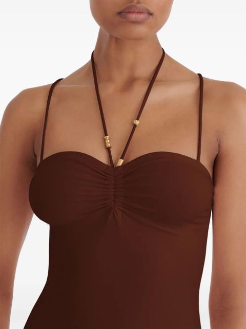 ERES Odyssée swimsuit - Brown