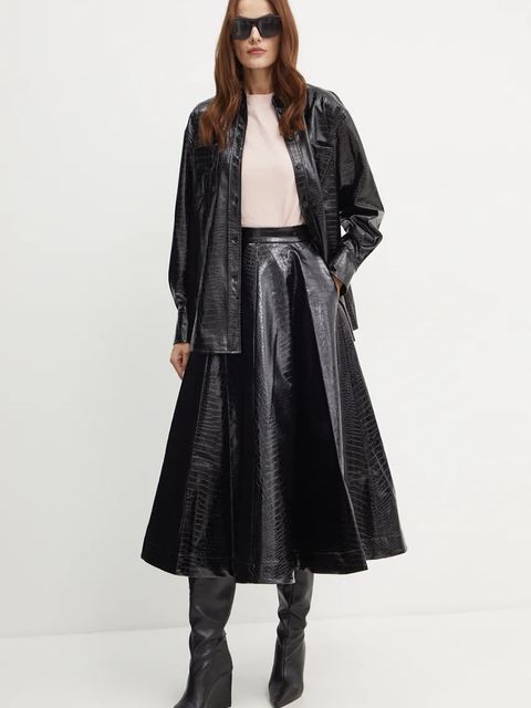 Karl Lagerfeld t-shirt bawełniany damski kolor różowy 245W1714