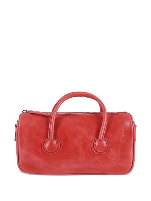 Marge Sherwood leather cylindrical tote bag - Red - zdjęcie produktu nr 2