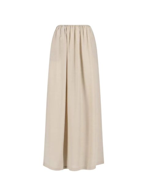 The Frankie Shop Aeson gathered maxi skirt - Neutrals - zdjęcie produktu nr 1