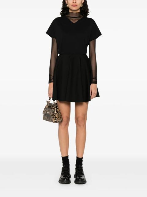 Givenchy logo-jacquard mini skirt - Black - zdjęcie produktu nr 2