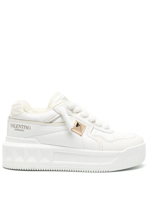 Valentino Garavani One Stud XL flatform sneakers - White