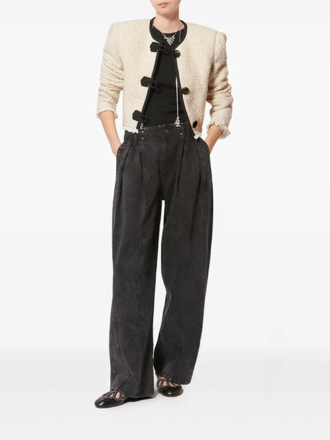 ISABEL MARANT Gradilia button jacket - Neutrals - zdjęcie produktu nr 2