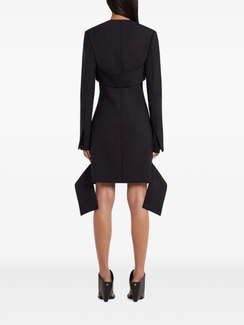 Courrèges Infinity mini dress - Black