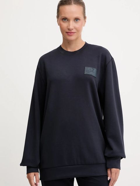 EA7 Emporio Armani bluza damska kolor granatowy z aplikacją AF13790.7X000129 - zdjęcie produktu nr 1