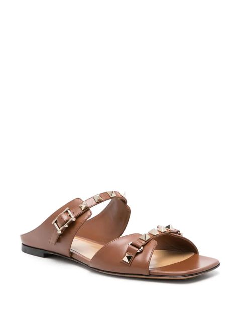 Valentino Garavani Rockstud sandals - Brown