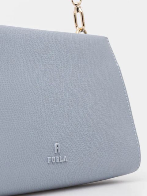 Furla torebka skórzana kolor niebieski WE00774.ARE000.550001007