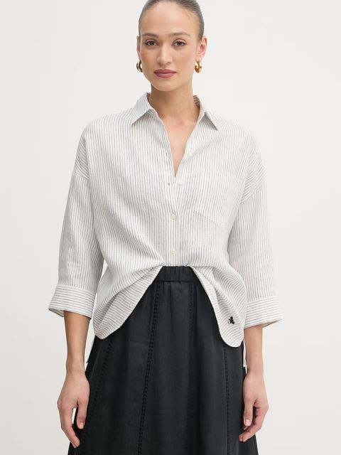 Weekend Max Mara koszula damska lniana PANETTO - zdjęcie produktu nr 1