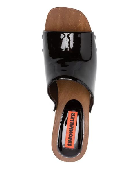 Simon Miller 115mm chunky-heel sandals - Black