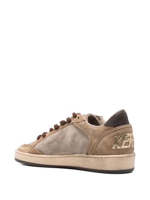 Golden Goose Ballstar suede sneakers - Neutrals