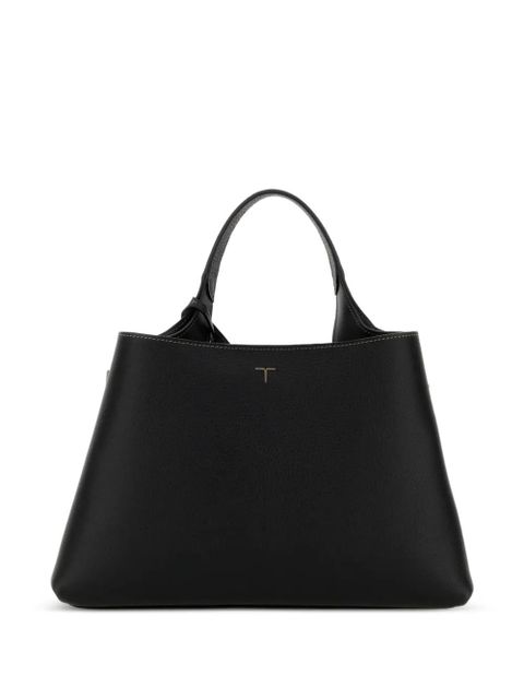 Tod's leather tote bag - Black - zdjęcie produktu nr 2