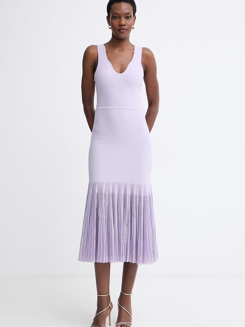 BOSS sukienka z lyocellem Floe - zdjęcie produktu nr 1