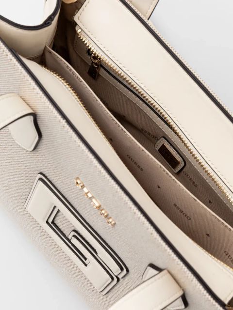 Guess torebka kolor beżowy HWWG91 98220