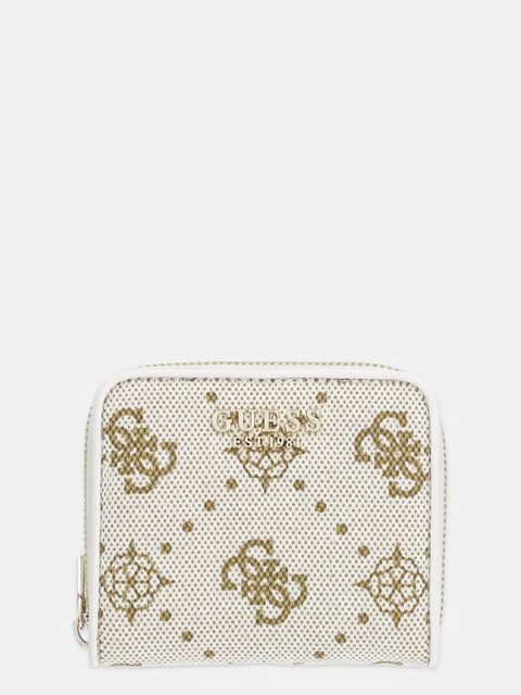 Guess portfel NEDA damski kolor beżowy SWCP96 54137 - zdjęcie produktu nr 1