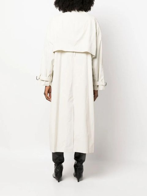 ISABEL MARANT Garali trench coat - Neutrals